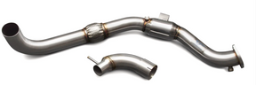 CV Fabrication® (15-23) Ford Mustang EcoBoost 2.3L 304SS 3" 200 Cell Catted Down Pipe