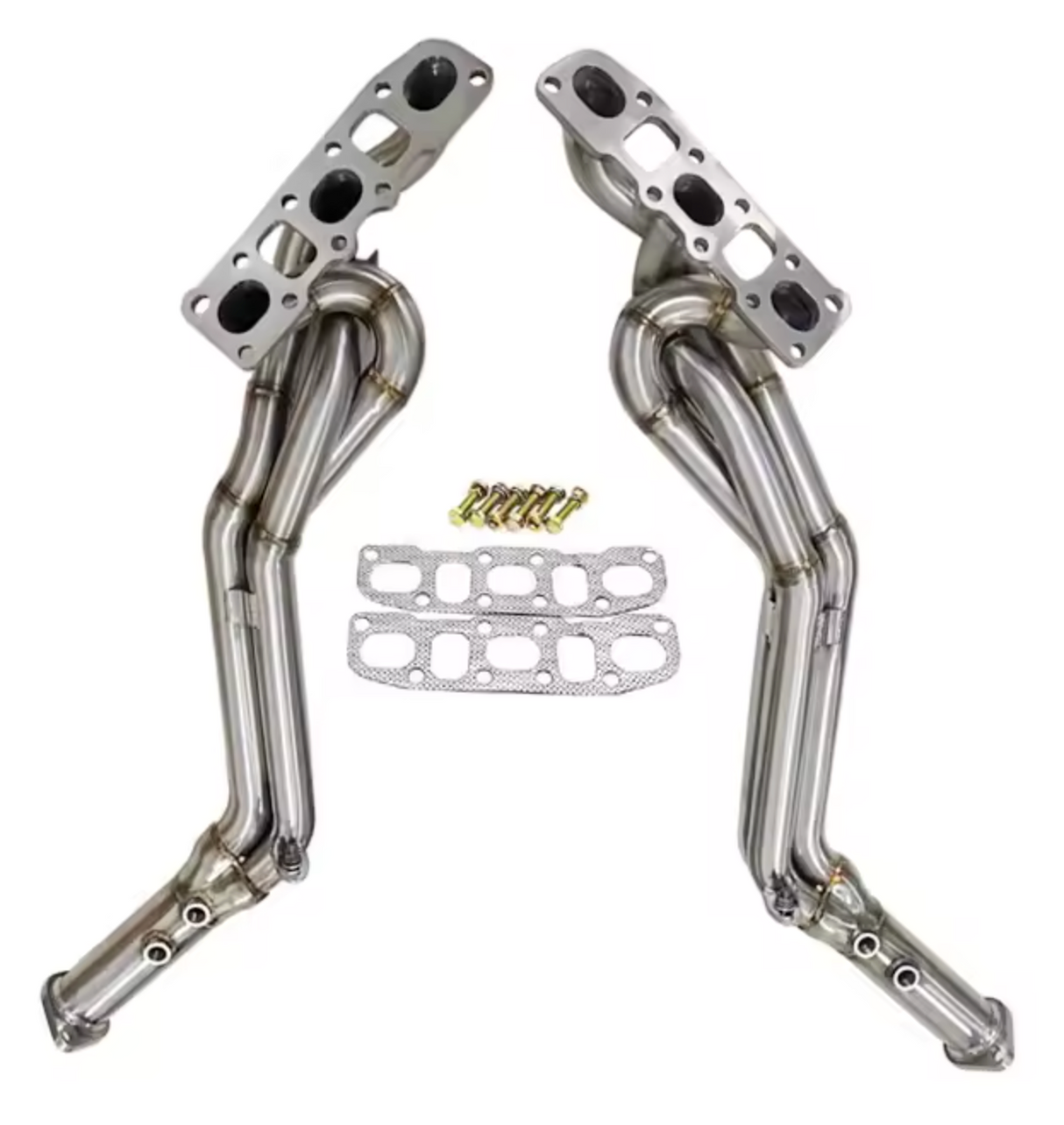 350Z/G35/G37/370Z VQ35DE/VQ37VHR Long Tube Exhaust Headers with Catless Mid-Pipes