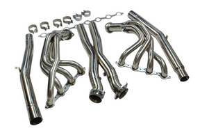 Kingman Speed® (05-13) Corvette C6 6.0L/6.2L LS2/LS3 304SS 1-7/8" Long Tube Exhaust Headers with Catless X-Pipe