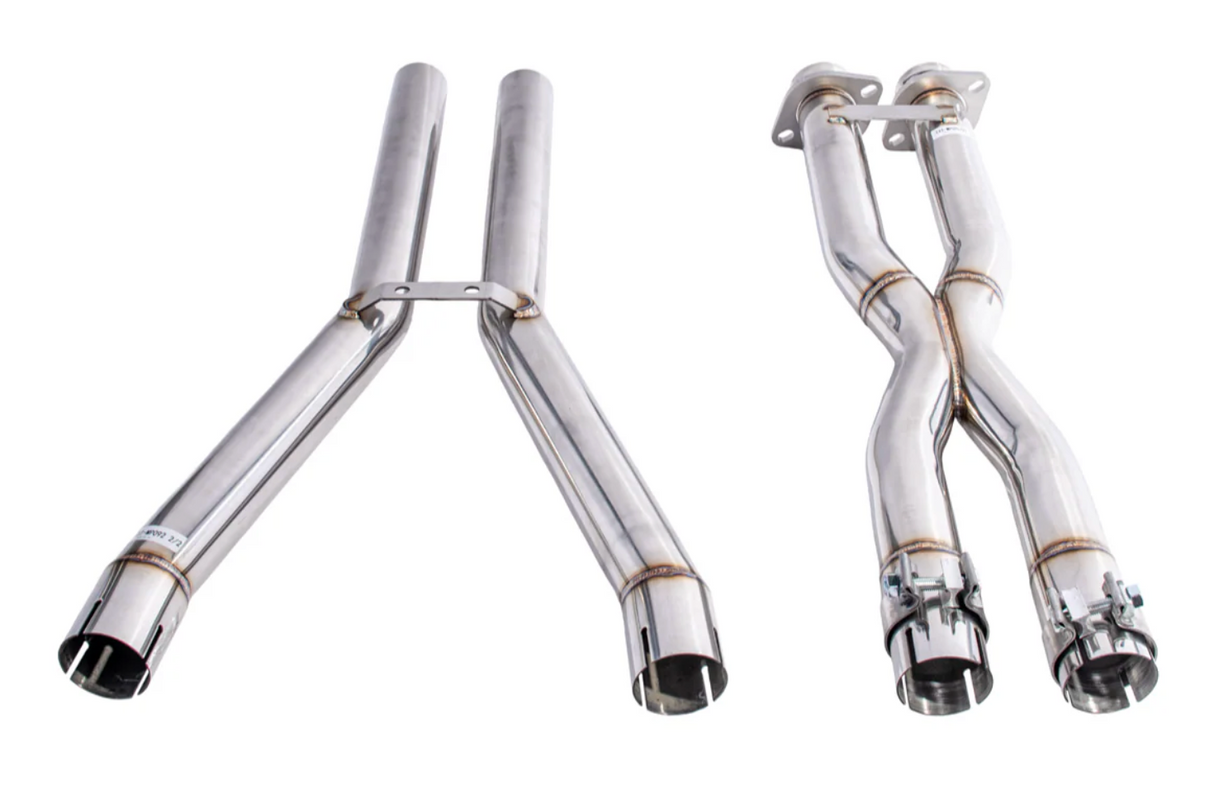 Kingman Speed® (09-13) Chevrolet Corvette C6 6.2L LS3 304SS 3" Catless Exhaust X-Pipe