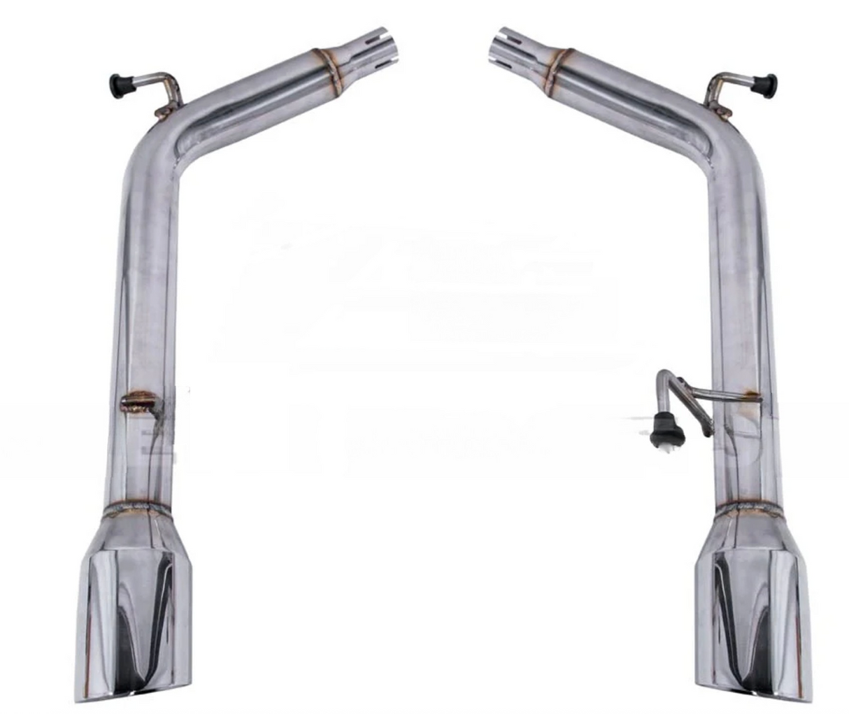 Kingman Speed® (07-14) Infiniti G35/G37 Sedan 304SS 2.5" Axle-Back Exhaust with Muffler Delete