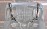 Kingman Speed® (07-14) Infiniti G35/G37 Sedan 304SS 2.5" Axle-Back Exhaust with Muffler Delete