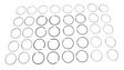 Mopar® #68046210AB (09+) GEN III HEMI 5.7L VVT/MDS Complete Piston Ring Set
