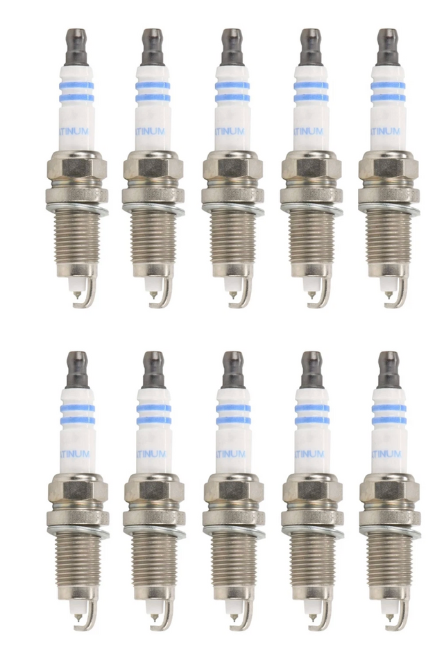 Bosch #6717 (97-06) Dodge Viper/Ram SRT-10 8.0L/8.3L Copper Core Platinum Spark Plugs (10)