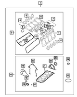 Mopar® #53022307AC GEN III HEMI 5.7L Driver Side Cylinder Head Gasket