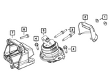 Mopar® #4726016AC (11-23) 300/Challenger/Charger 5.7L Passenger Side Engine Mount Bracket
