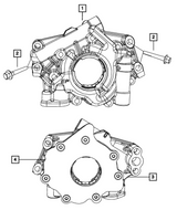 Mopar® #53021622BH (09+) GEN III HEMI 5.7L VVT/MDS OEM Engine Oil Pump