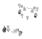 Mopar® #56029549AD (11-23) 300/Challenger/Charger Dynamics Sensor (Lateral Acceleration/YAW Rate)