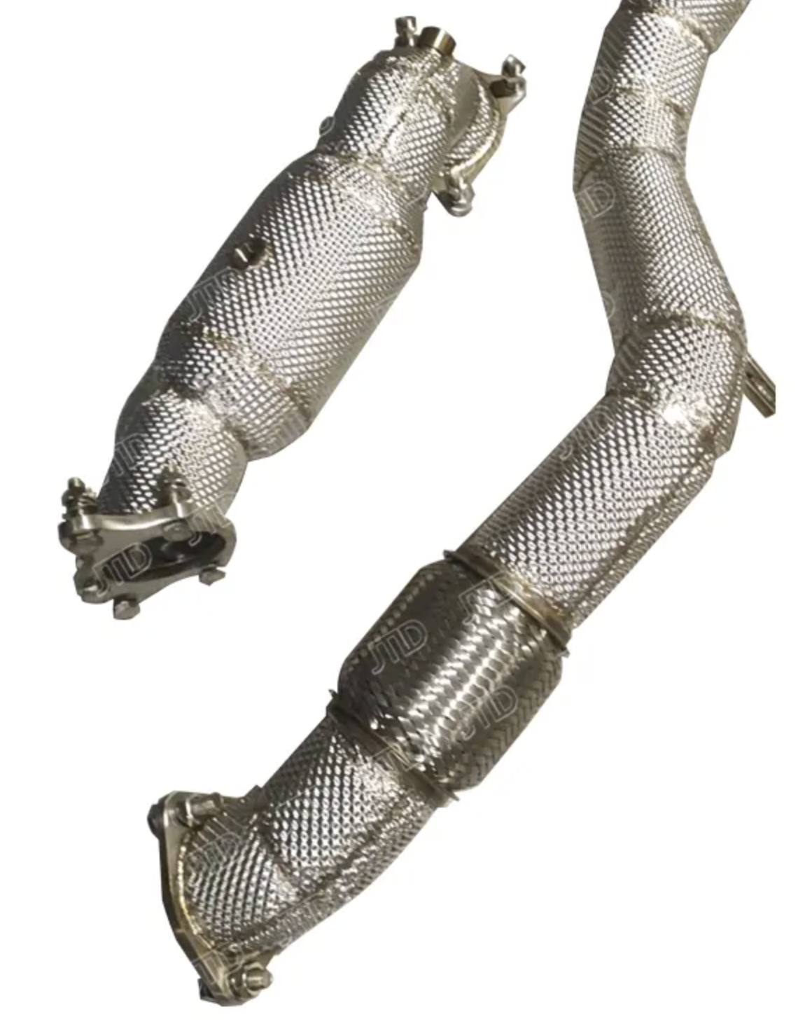 17-21 Honda Civic Type-R FL8 K20C1 200 Cell Catted Down Pipe with Front Pipe