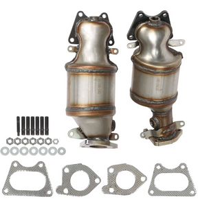 01-08 Acura MDX/TL/RL 3.5L 200 Cell Catted Down Pipe (Front + Rear)

