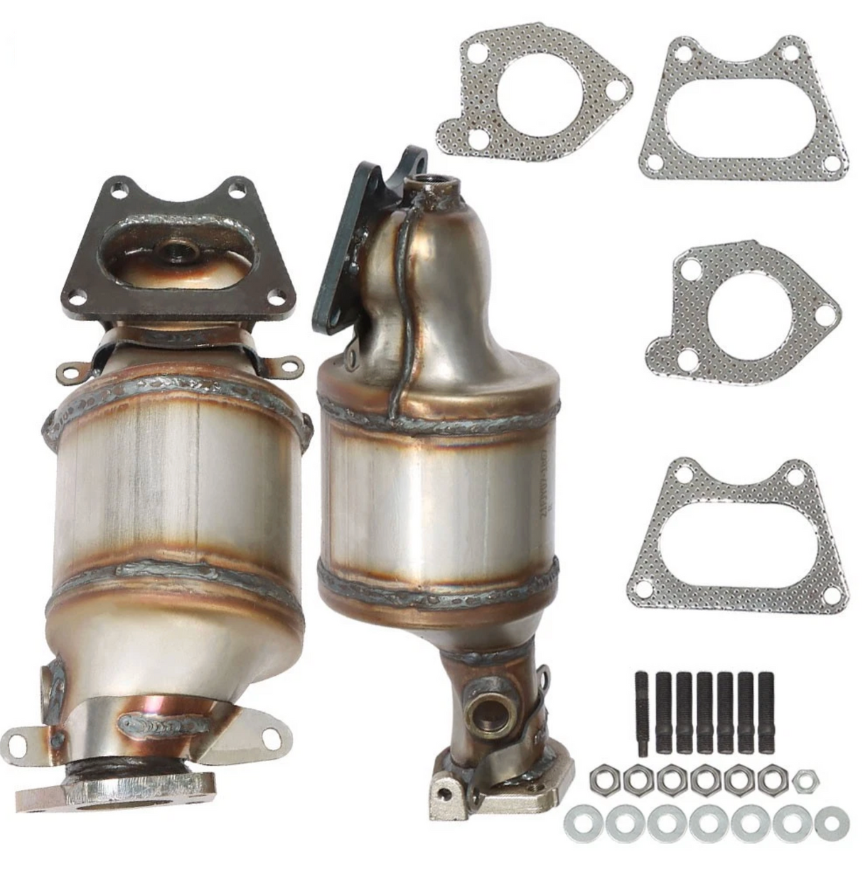 01-08 Acura MDX/TL/RL 3.5L 200 Cell Catted Down Pipe (Front + Rear)

