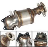 01-08 Acura MDX/TL/RL 3.5L 200 Cell Catted Down Pipe (Front + Rear)

