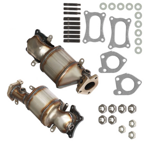 09-17 Acura RDX/MDX/TL/RL 3.5L/3.7L 200 Cell Catted Down Pipes (Front + Rear)