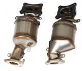 09-17 Acura RDX/MDX/TL/RL 3.5L/3.7L 200 Cell Catted Down Pipes (Front + Rear)