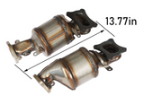 09-17 Acura RDX/MDX/TL/RL 3.5L/3.7L 200 Cell Catted Down Pipes (Front + Rear)