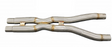 2009-2014 Ferrari California 4.3L F136 304SS 3" Exhaust X-Pipe

