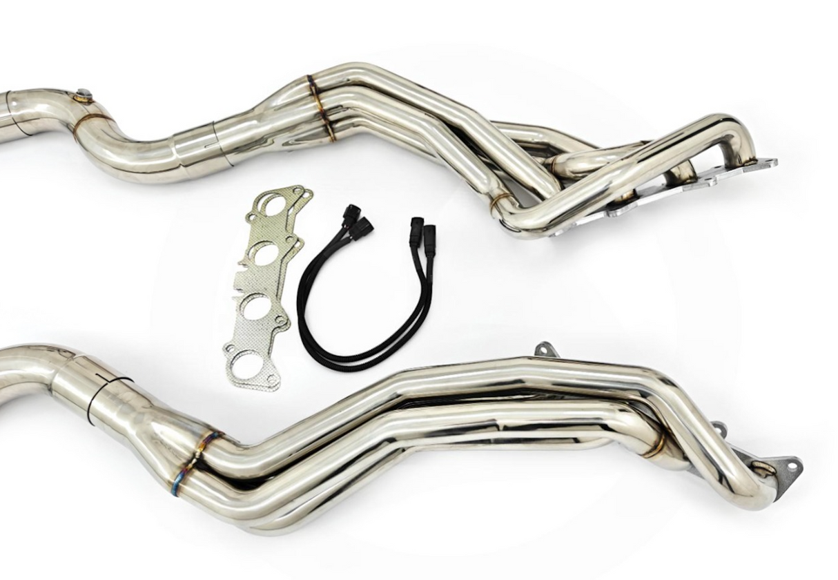Ford Mustang GT S550/S650 1-7/8" Long Tube Exhaust Headers with Catless Mid-Pipes