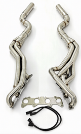 Ford Mustang GT S550/S650 1-7/8" Long Tube Exhaust Headers with Catless Mid-Pipes