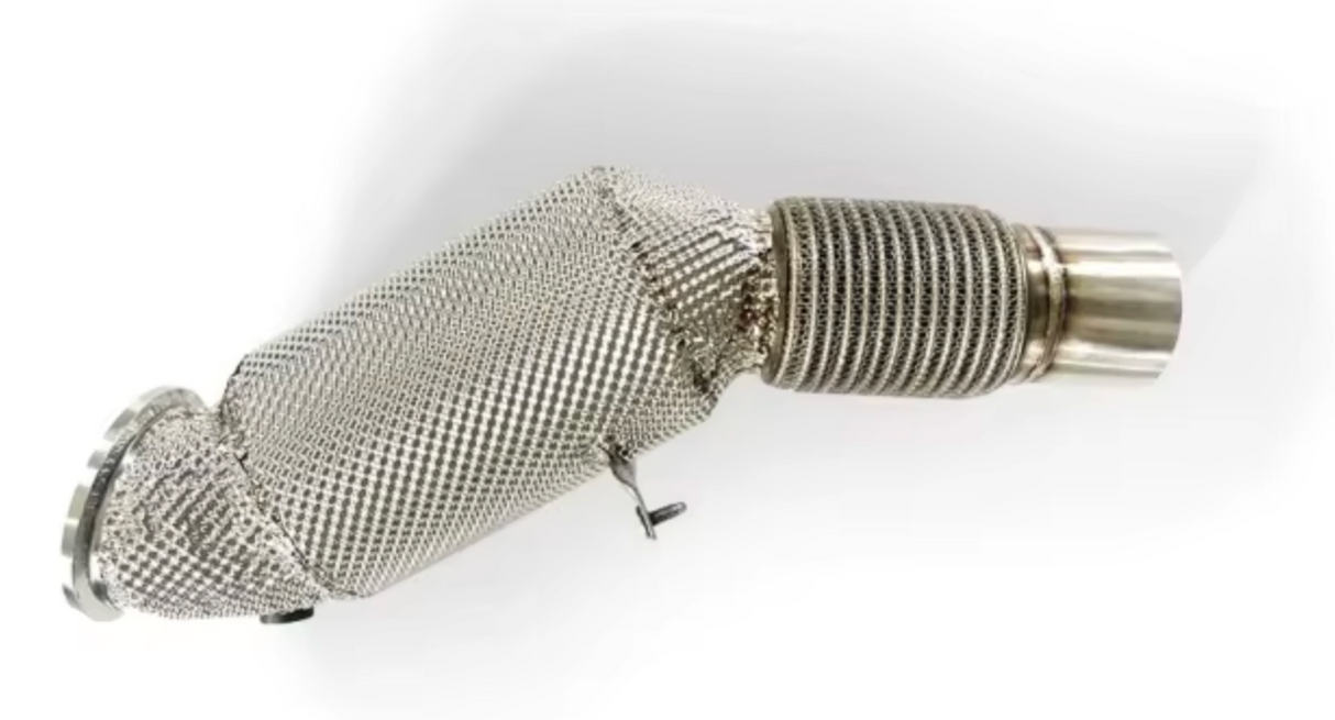 BMW 230i/330i/430i/530i B48B20 200 Cell Catted Exhaust Down Pipe

