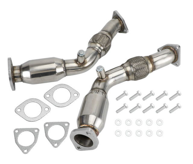 03-09 350Z/G35/FX35/M35 3.5L VQ35DE Catless Exhaust Down Pipes