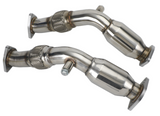 03-09 350Z/G35/FX35/M35 3.5L VQ35DE Catless Exhaust Down Pipes