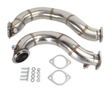 BMW 135i/335i/535i/740i/Z4/X6 N54B30 Catless Exhaust Down Pipes

