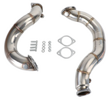 BMW 135i/335i/535i/740i/Z4/X6 N54B30 Catless Exhaust Down Pipes

