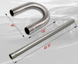 Universal 201SS 16 Gauge Mandrel Bend Custom Exhaust (8-Pieces)

