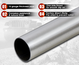 Kingman Speed® Universal 201SS 16 Gauge Mandrel Bend Exhaust Builder Kit (16-Piece)