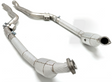 Mercedes-Benz M157 AMG 5.5L 200 Cell Catted Exhaust Down Pipes with Heat Wrap