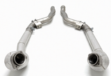 Mercedes-Benz M157 AMG 5.5L 200 Cell Catted Exhaust Down Pipes with Heat Wrap