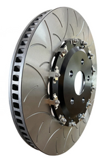 Kingman Speed® (21-23) Dodge Challenger/Charger Carbon Alloy Slotted 2-Piece 400mm x 34mm (15.75” x 1.34”) 12-Bolt Front Brake Rotor (BR7 Code)