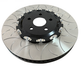 Kingman Speed® (21-23) Dodge Challenger/Charger Carbon Alloy Slotted 2-Piece 400mm x 34mm (15.75” x 1.34”) 12-Bolt Front Brake Rotor (BR7 Code)