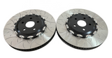 Kingman Speed® (21-23) Dodge Challenger/Charger Carbon Alloy Slotted 2-Piece 400mm x 34mm (15.75” x 1.34”) 12-Bolt Front Brake Rotor (BR7 Code)