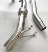 03-14 Audi A3/Volks Golf 2.0L 304SS Catless Exhaust Down Pipe Kit

