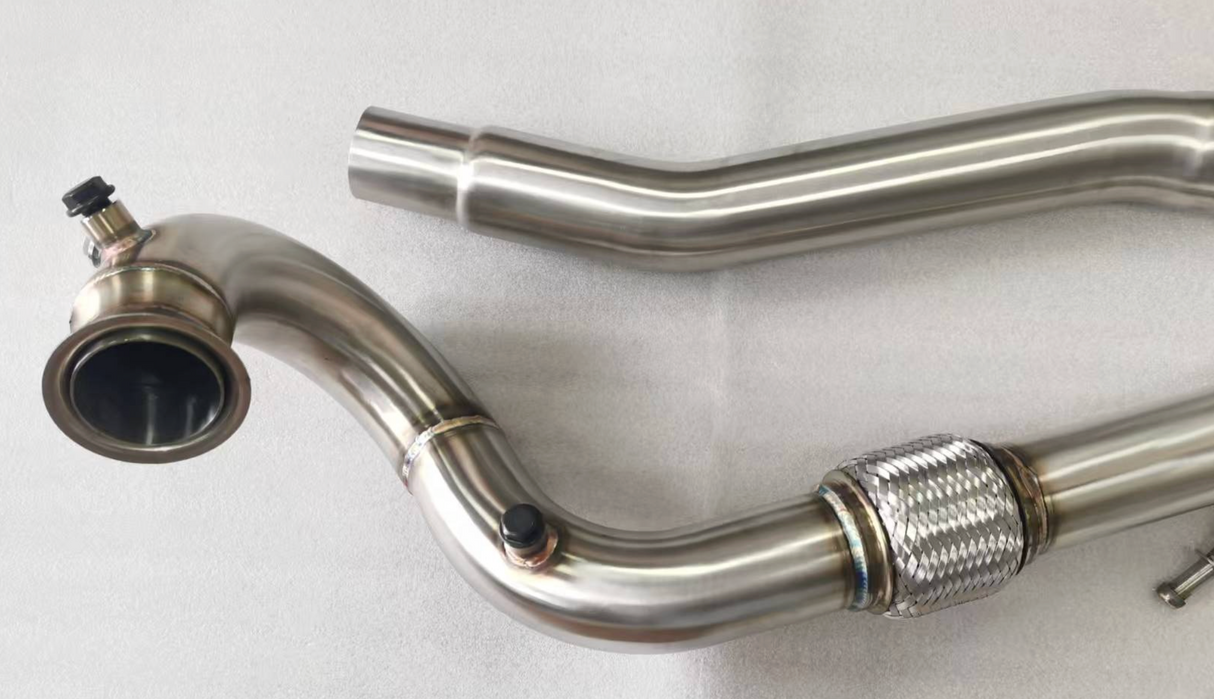 03-14 Audi A3/Volks Golf 2.0L 304SS Catless Exhaust Down Pipe Kit

