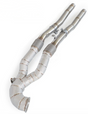 15-20 Audi RS3 8V 2.5L 304SS Catless Exhaust Mid-Pipes with Heat Wrap Layer
