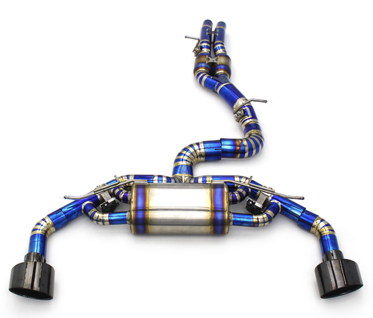 Kingman Speed® (15-23) Audi TTRS/RS3 2.5L Titanium Cat-Back Exhaust with 5" OD Tips
