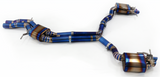 10-15 Audi RS4 B8/RS5 8T 4.2L Blue Titanium 3" Cat-Back Exhaust

