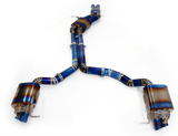 10-15 Audi RS4 B8/RS5 8T 4.2L Blue Titanium 3" Cat-Back Exhaust

