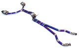 13-18 Audi RS6 C7/RS7 4G8 4.0L Blue Titanium 3" Cat-Back Exhaust

