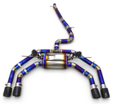 15-20 Audi S3 8V 2.0L Titanium Cat-Back Exhaust Quad 4" OD Tips

