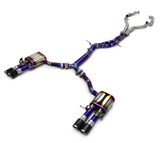 17-25 Audi S4/S5 B9 3.0L Titanium Cat-Back Exhaust with Quad 4" OD Tips