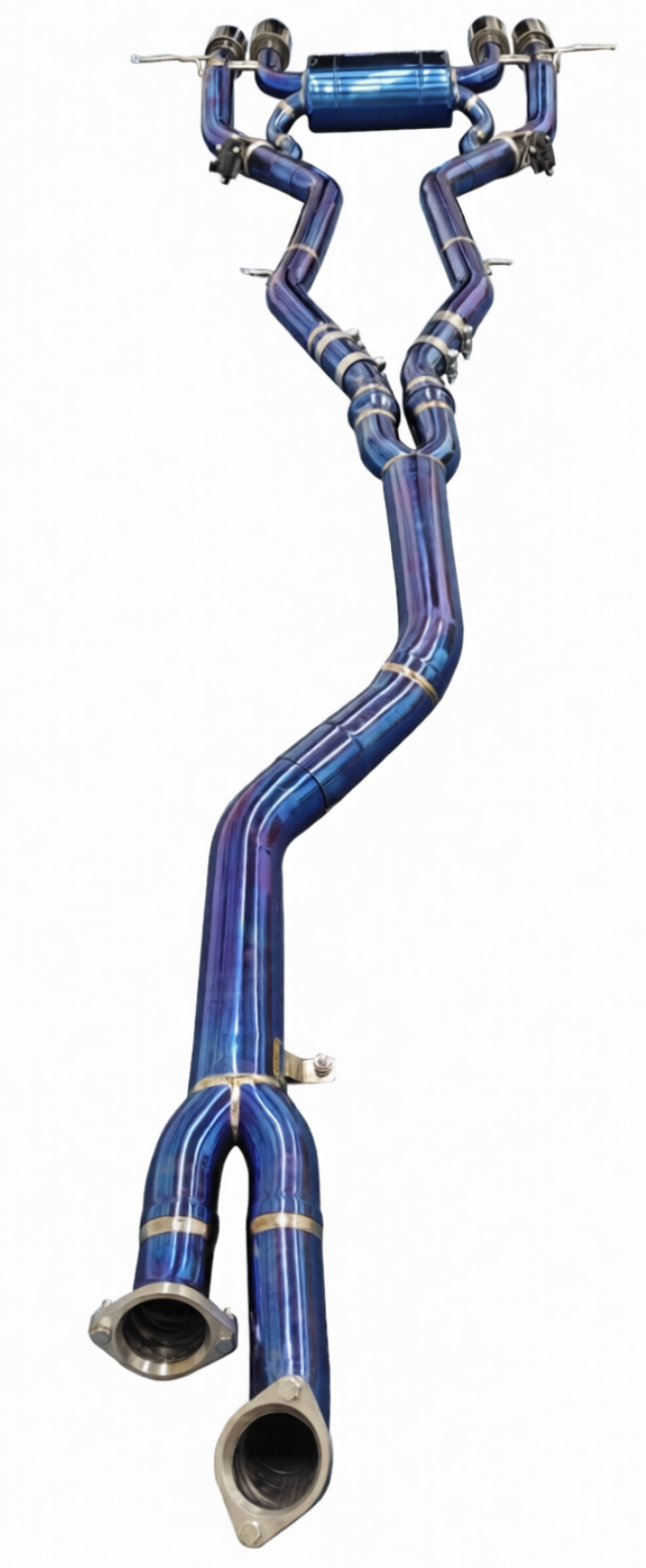 BMW M2/M3/M4 G80/G82/G87 S58B30 3" Titanium Cat-Back Exhaust 