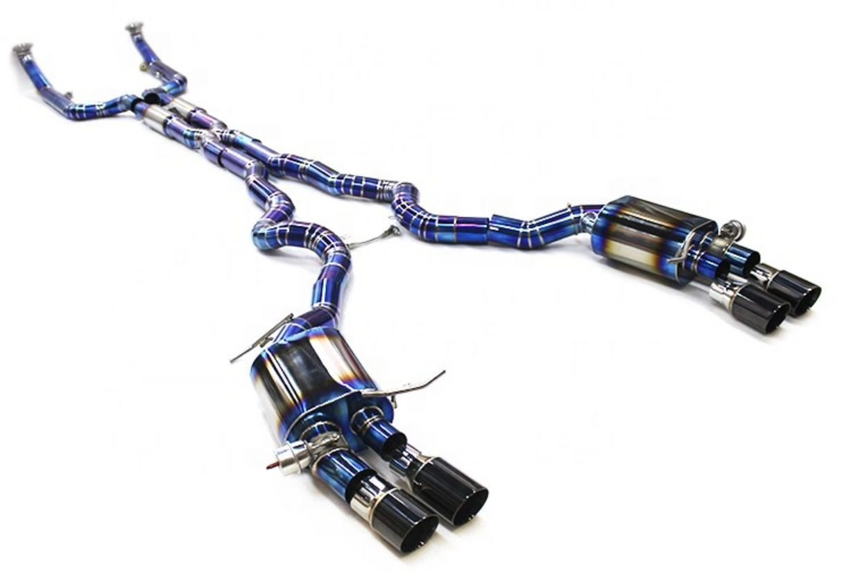 13-19 BMW M6 S63B44 4.4L F06/F12/F13 Titanium Cat-Back Exhaust 