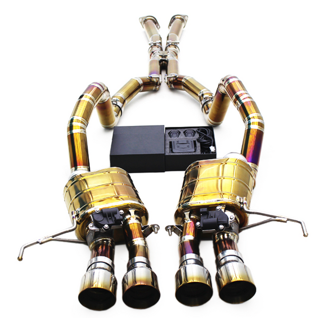 14-19 Chevrolet Corvette C7 Gold Titanium Valved Cat-Back Exhaust