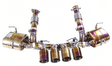 Chevrolet Corvette C8 Z06 5.5L LT5 3" Gold Titanium Cat Back Exhaust