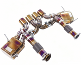 Chevrolet Corvette C8 Z06 5.5L LT5 3" Gold Titanium Cat Back Exhaust