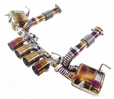Chevrolet Corvette C8 Z06 5.5L LT5 3" Gold Titanium Cat Back Exhaust