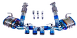 Chevrolet Corvette C8 Z06 5.5L LT5 Blue 3" Titanium Cat-Back Exhaust 